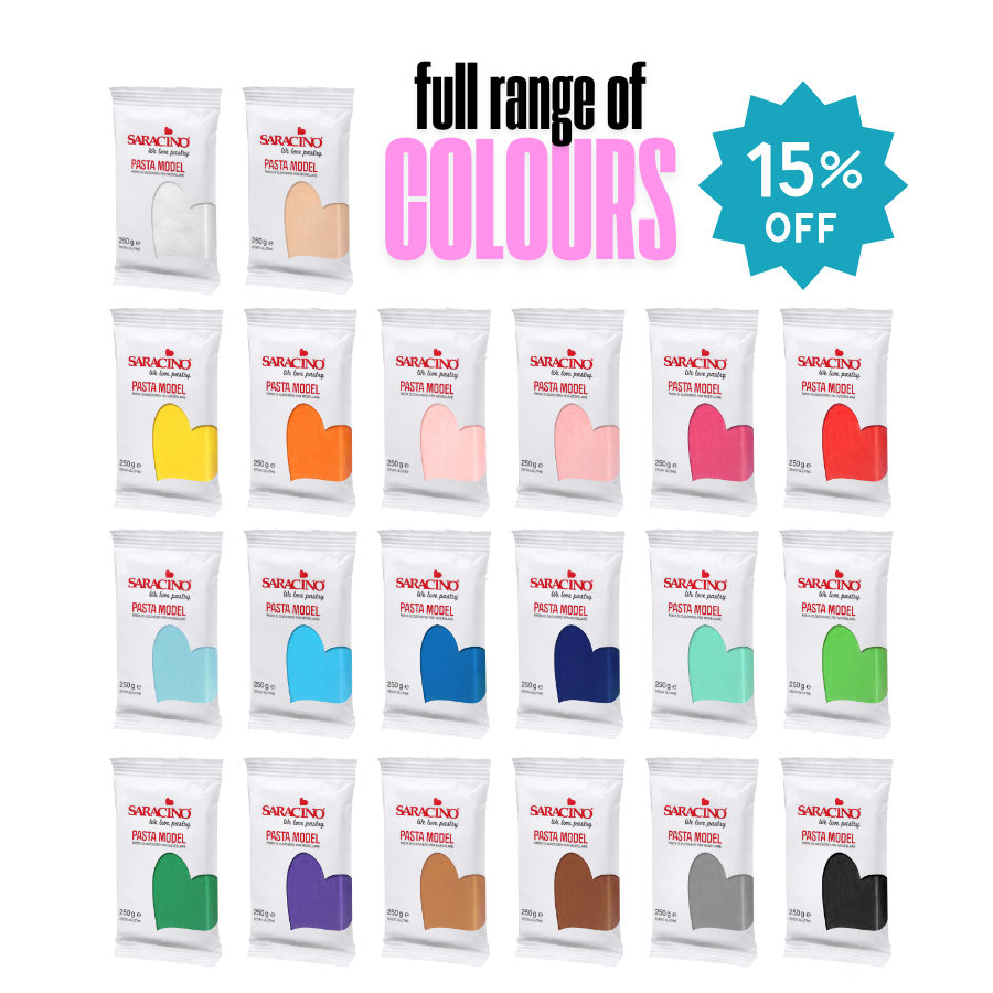 BULK BUY - set of all the colours of Pasta Model 20x250g