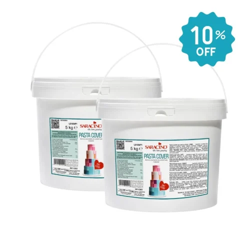 BULK BUY - White Pasta Cover White 10kg