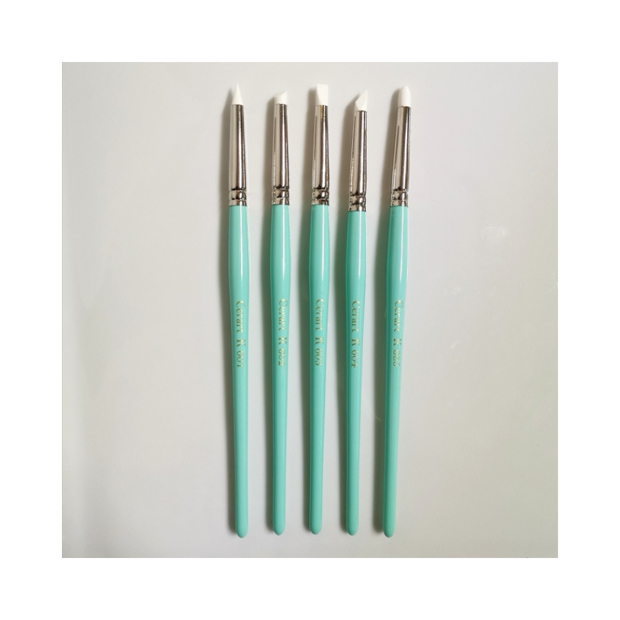 Cerart Silicone Brush Set – K Series (K601–K605)