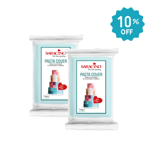 BULK BUY - Light Baby Blue Pasta Cover 2kg