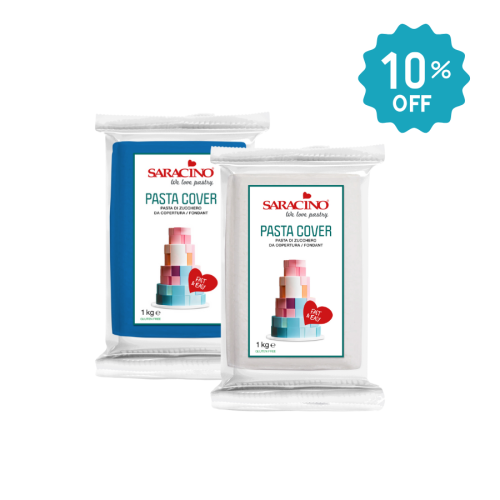 BULK BUY - Blue & White Pasta Cover 2kg