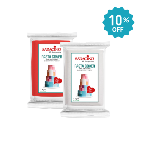 BULK BUY - Red & White Pasta Cover 2kg