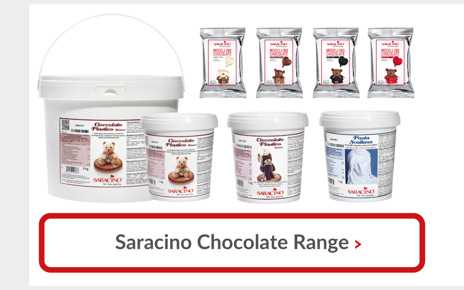 saracino modelling chocolate